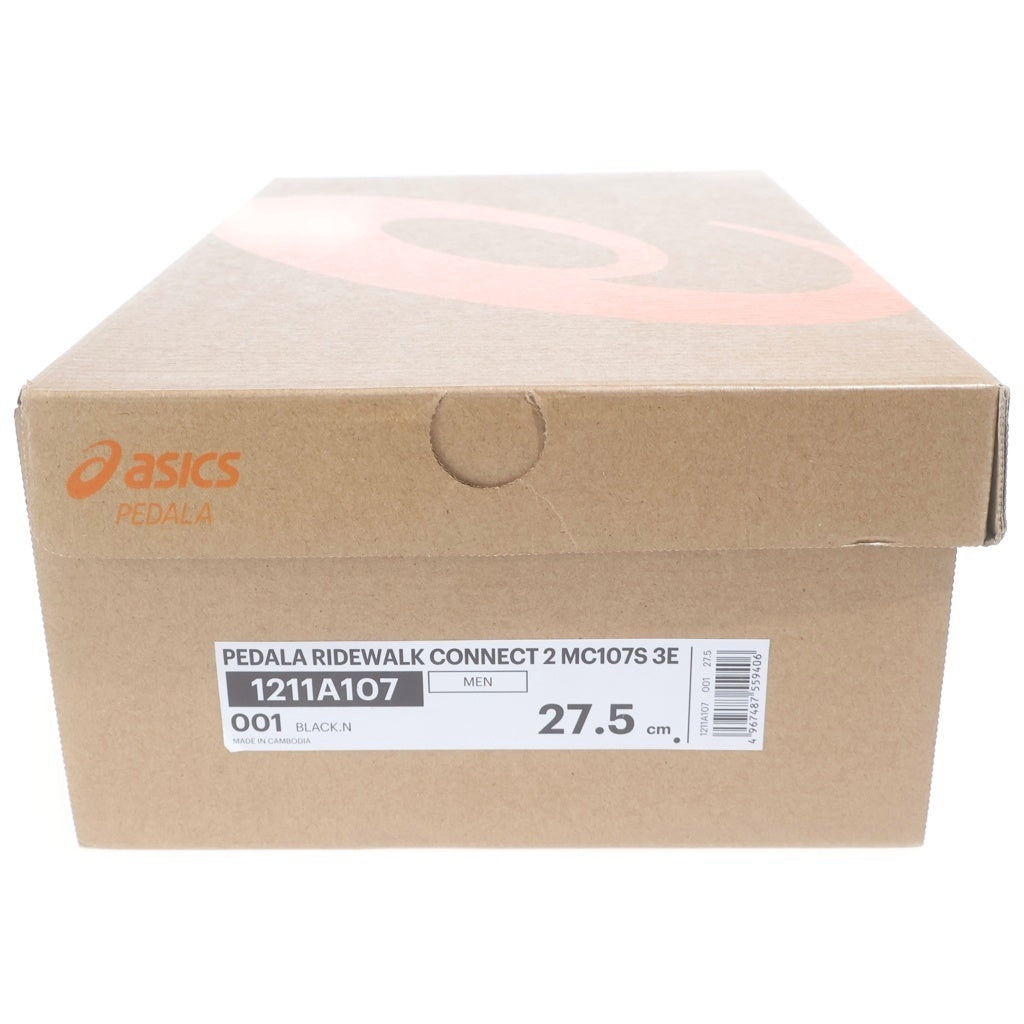 ASICS(アシックス) WALKING PEDALA ペダラ ライドウォーク コネクト2 ローカットスニーカー ブラック US9.5/27.5cm 1211A107