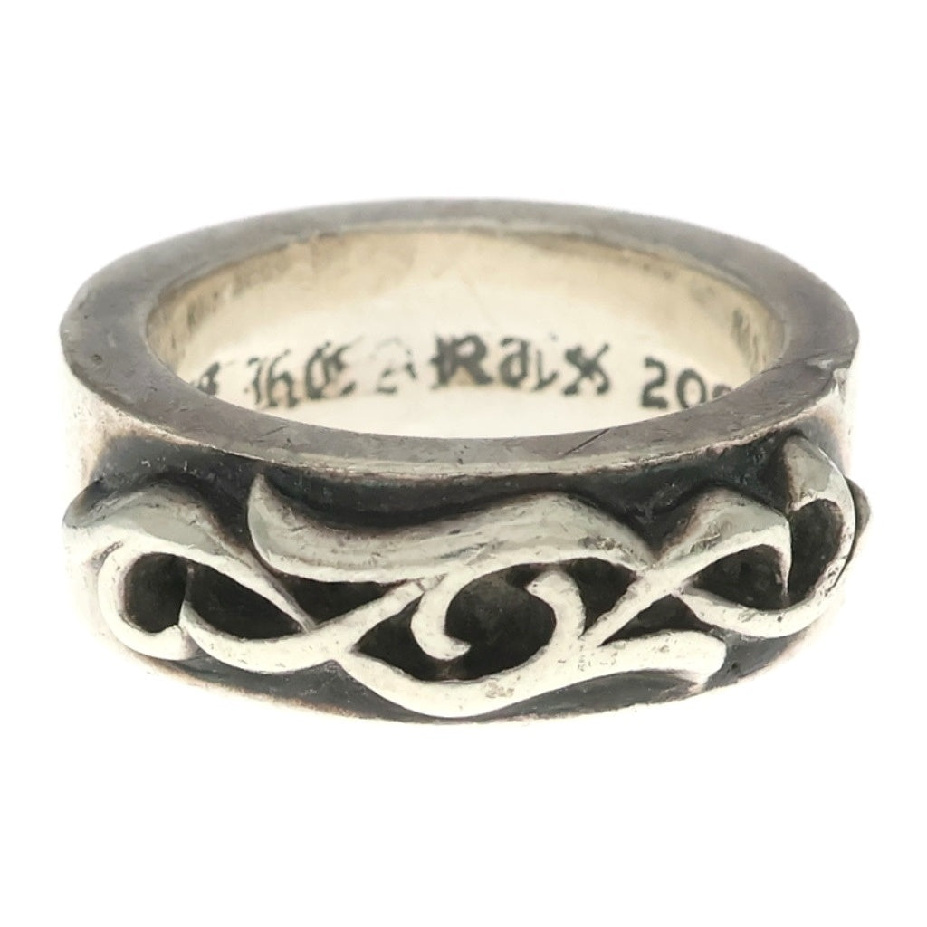 CHROME HEARTS(クロムハーツ) DBL NARROW VINE BAND ダブルナローヴァインハンド リング シルバー