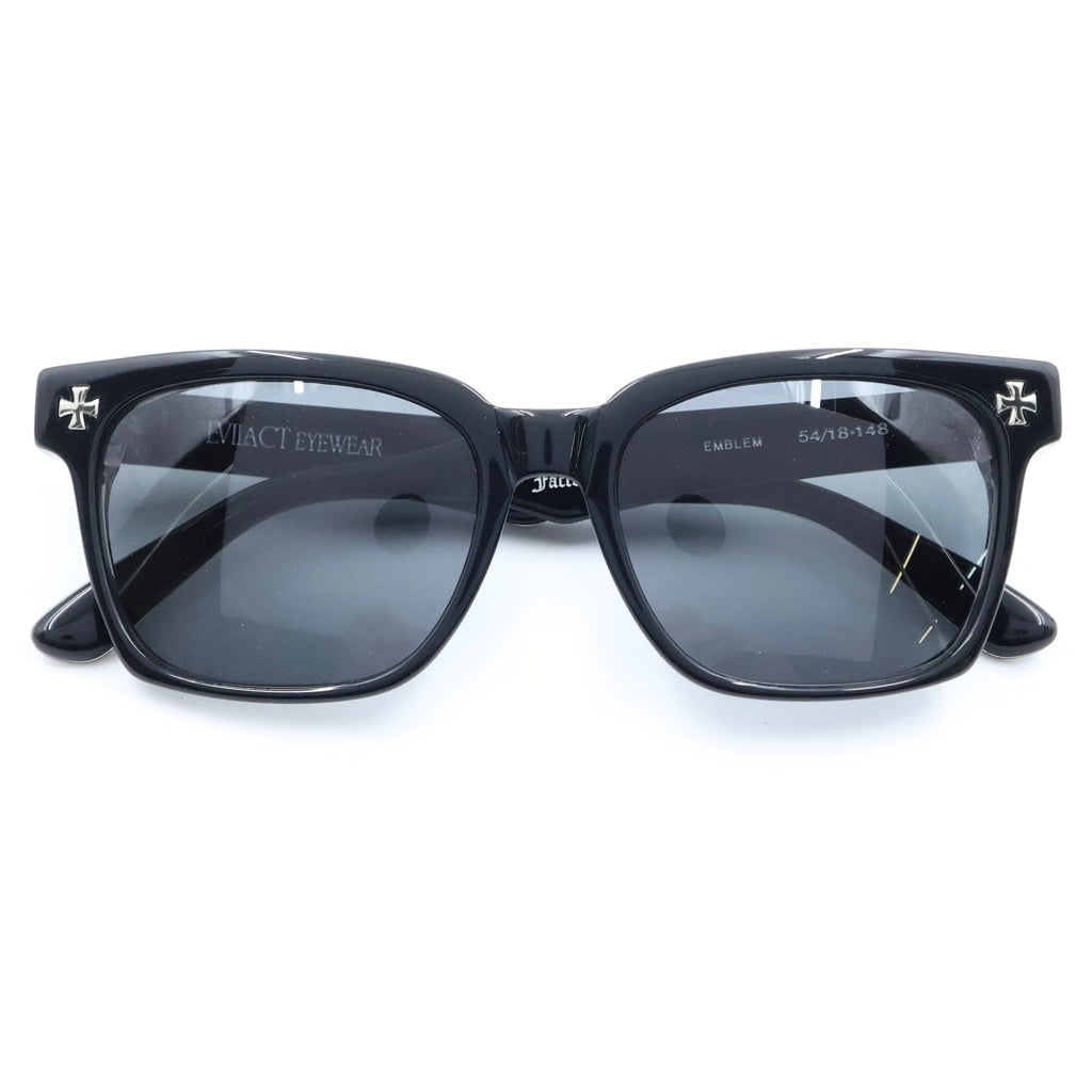 Evilact(イーブルアクト) EMBLEM LIMITED EDITION SMOKE LENS エンブレム リミテッド エディション スモークレンズ サングラス アイウェア ブラック