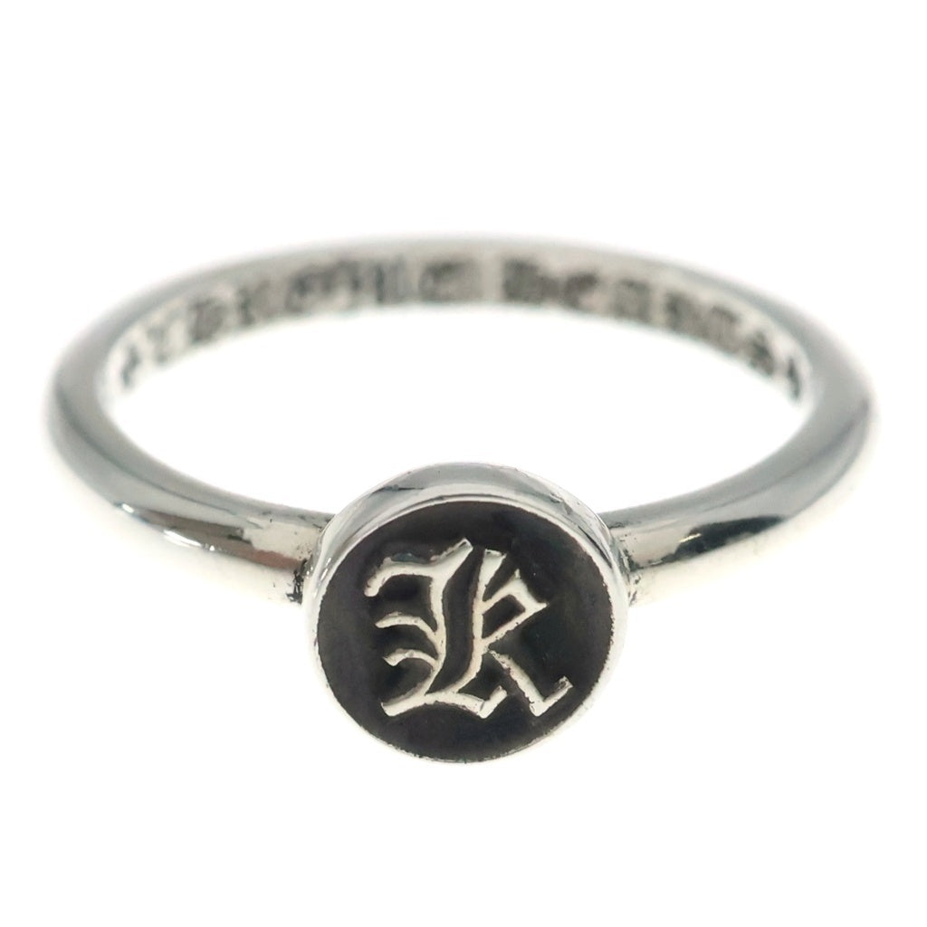 CHROME HEARTS(クロムハーツ) BUBBLEGUM ALPHABET LETTER H バブルガム Hアルファベットリング シルバー レディース