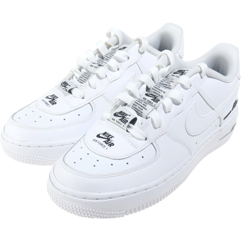 NIKE(ナイキ) GSAIR FORCE 1 LV8 3 WHITE/BLACK エアフォース ローカットスニーカー ホワイト レディース US4.5/23.5cm CJ4092-100