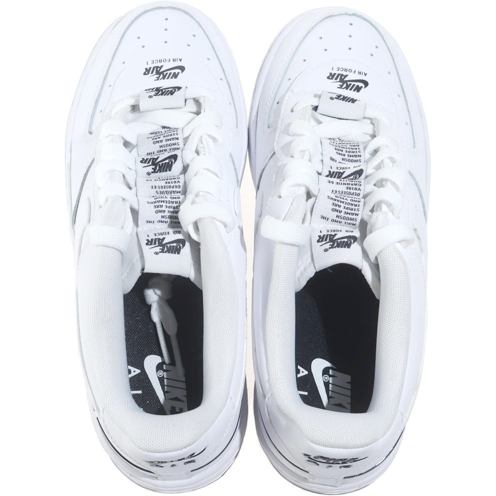 NIKE(ナイキ) GSAIR FORCE 1 LV8 3 WHITE/BLACK エアフォース ローカットスニーカー ホワイト レディース US4.5/23.5cm CJ4092-100