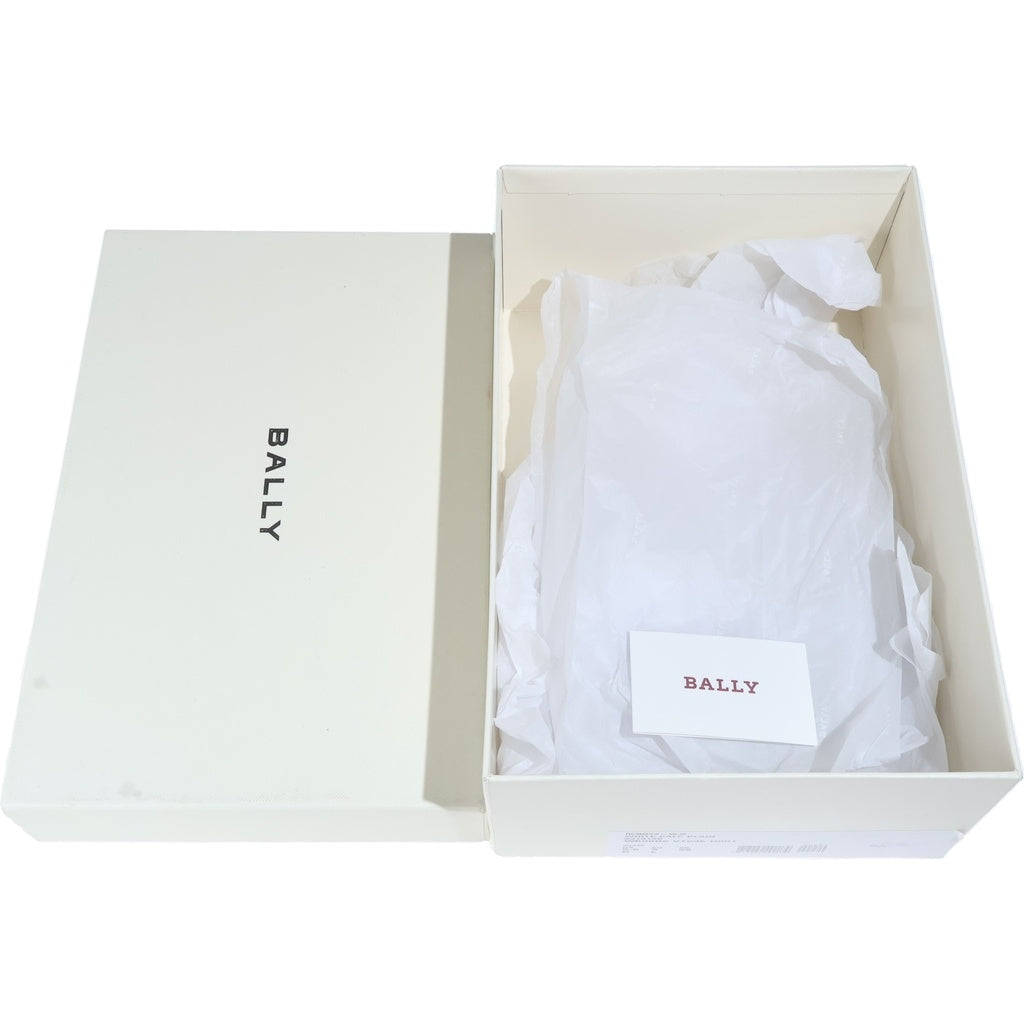 BALLY(バリー) WMSN BENNYS W O U001 ベニーズ レザー ローカットスニーカー ホワイト/レッド レディース US5.5/22.5cm 6313195