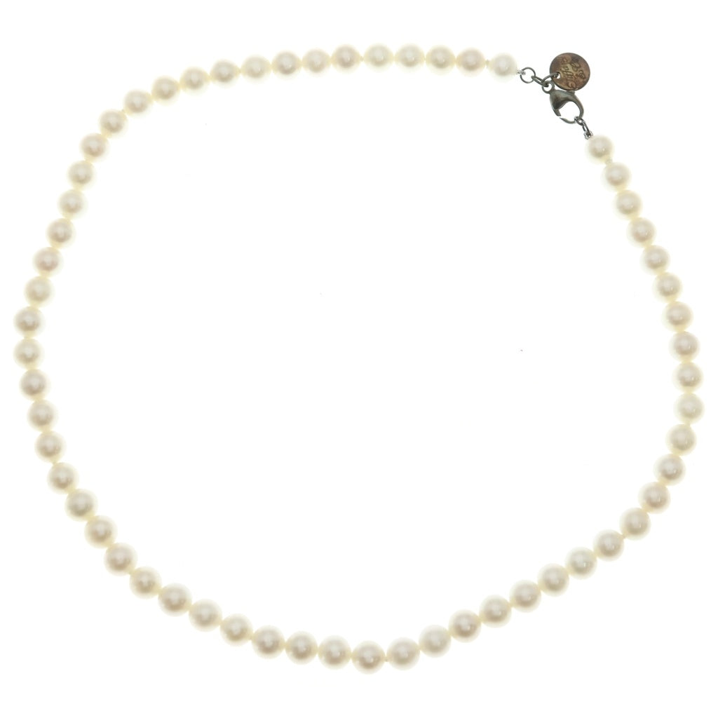 TIFFANY & Co.(ティファニー) FRESHWATER PEARL NECKLACE WITH STERLING SILVER CLASP フレッシュウォータースターリング シルバー クラスプ パール ネックレス ホワイト 60141841 レディース