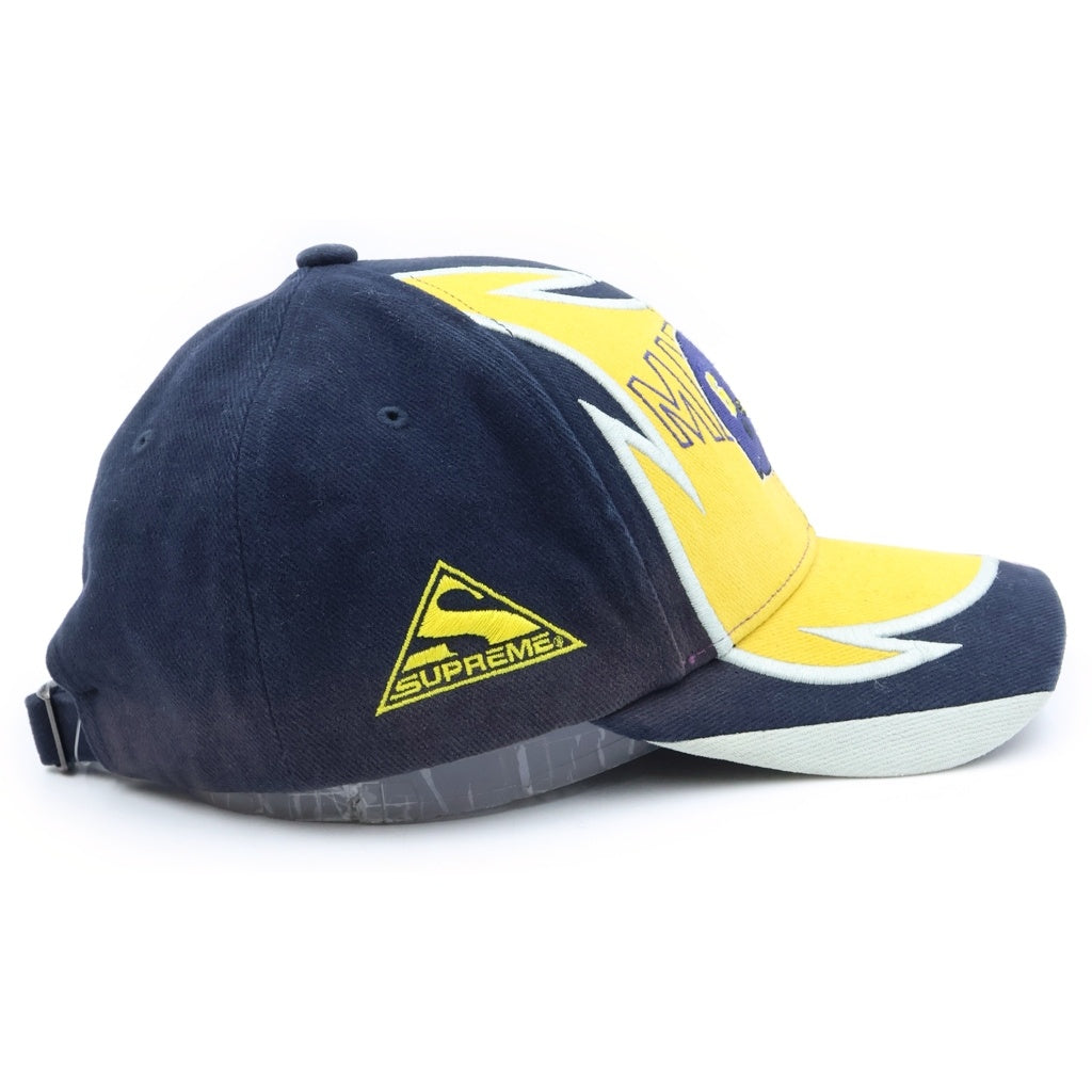 SUPREME(シュプリーム) 26SS ×MM6 Maison Margiela Split 6-Panel エムエムシックス メゾンマルジェラ スプリット 6パネルキャップ 帽子 ネイビー/パープル/イエロー