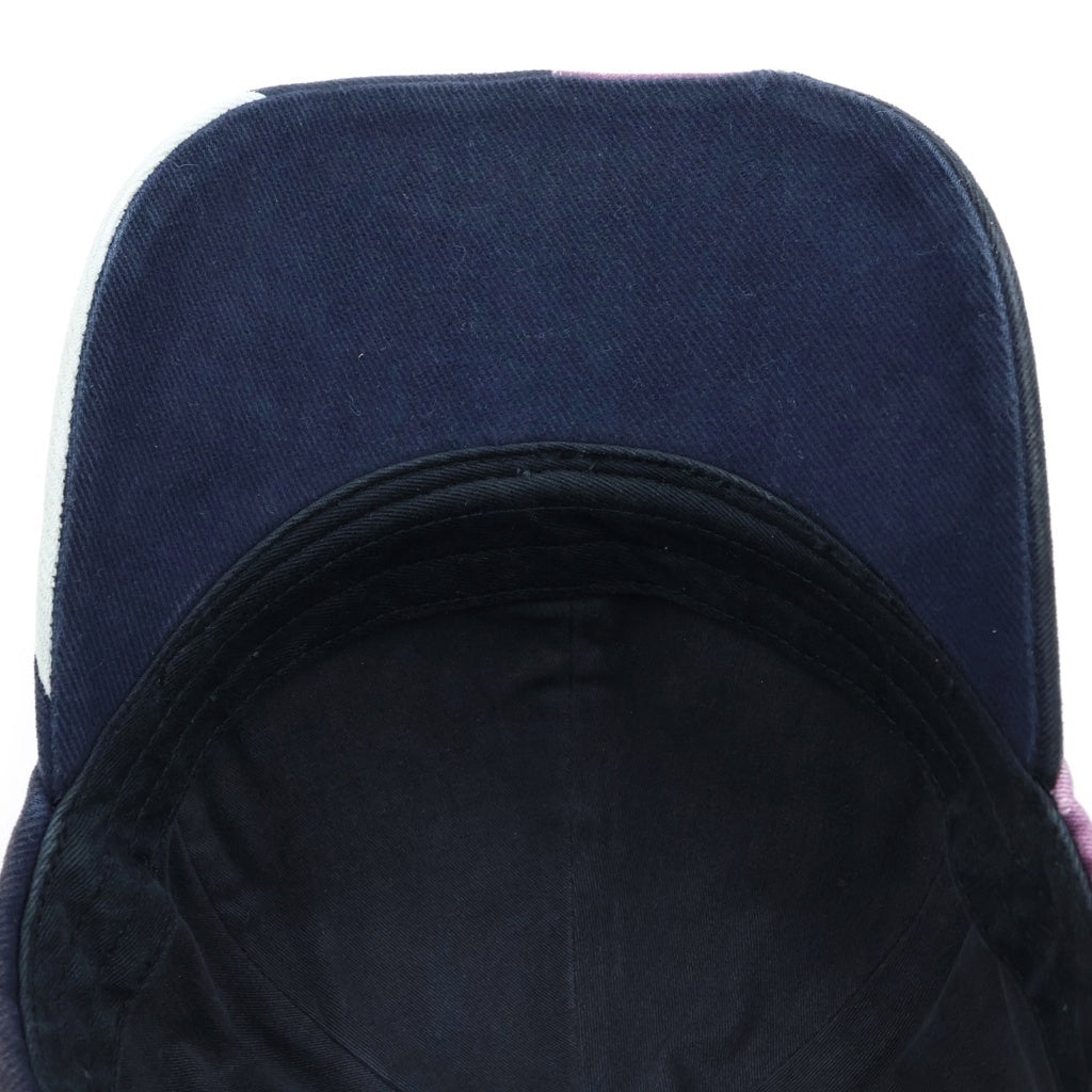 SUPREME(シュプリーム) 26SS ×MM6 Maison Margiela Split 6-Panel エムエムシックス メゾンマルジェラ スプリット 6パネルキャップ 帽子 ネイビー/パープル/イエロー