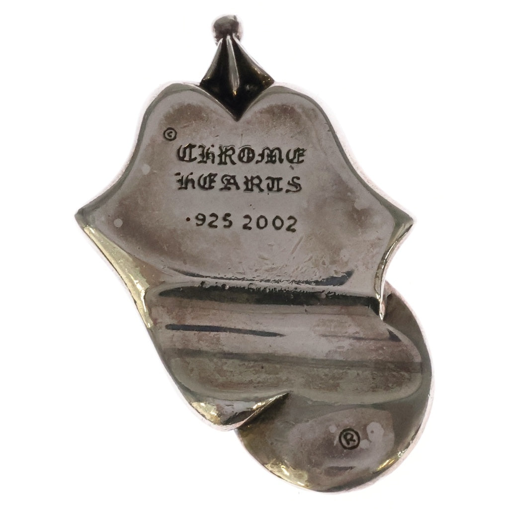 CHROME HEARTS(クロムハーツ) LIPSTONGUE PENDANT リップアンドタン ペンダントトップ シルバー BCA284