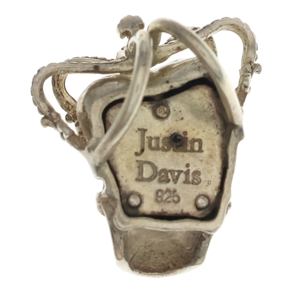 Justin Davis(ジャスティンデイヴィス) ESSENTIAL SKULL PENDANT エッセンシャルスカル ペンダントトップ シルバー