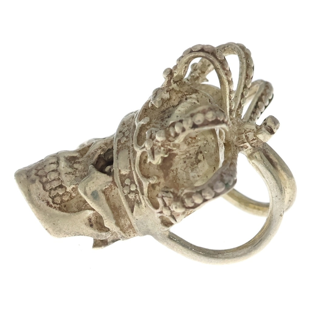 Justin Davis(ジャスティンデイヴィス) ESSENTIAL SKULL PENDANT エッセンシャルスカル ペンダントトップ シルバー