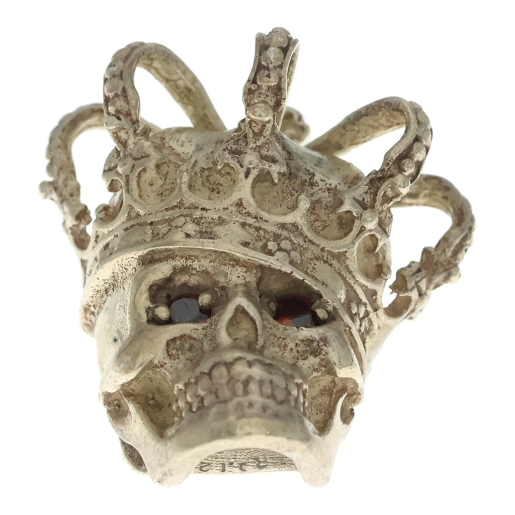 Justin Davis(ジャスティンデイヴィス) ESSENTIAL SKULL PENDANT エッセンシャルスカル ペンダントトップ シルバー