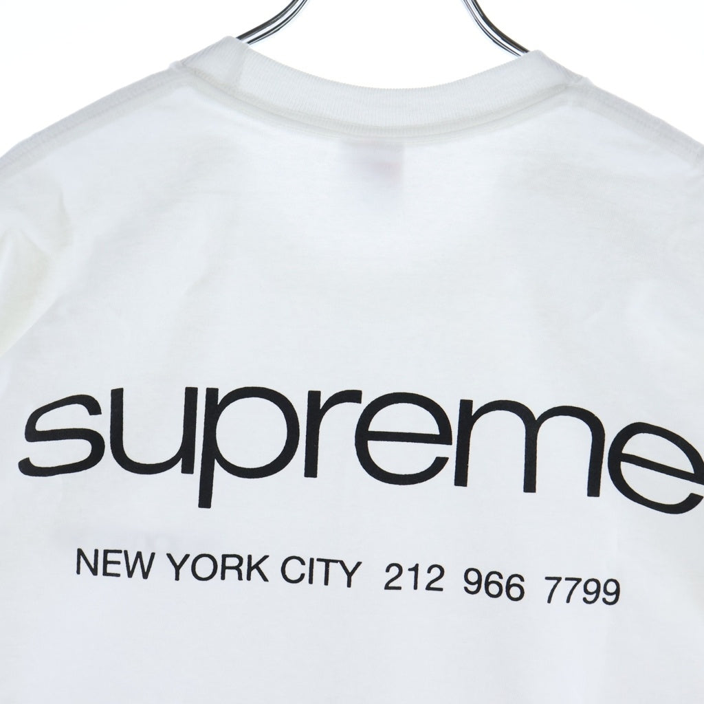 SUPREME(シュプリーム) 23AW Nyc Tee クルーネック 半袖Tシャツ カットソー ホワイト