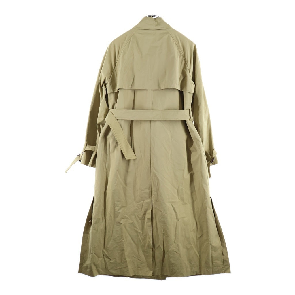 Weekend Max Mara(ウィークエンド マックスマーラ) バックベルト ポリコットン ロング トレンチコート レディース ベージュ 503601896