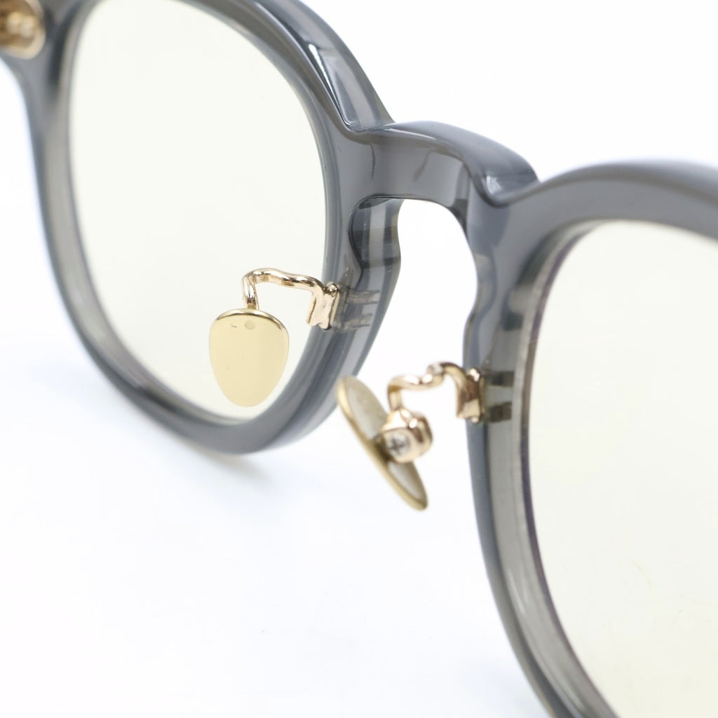 MOSCOT(モスコット) LEMTOSH SMKGTP レムトッシュ 日本限定 ウェリントンサングラス メガネ グレー/ゴールド