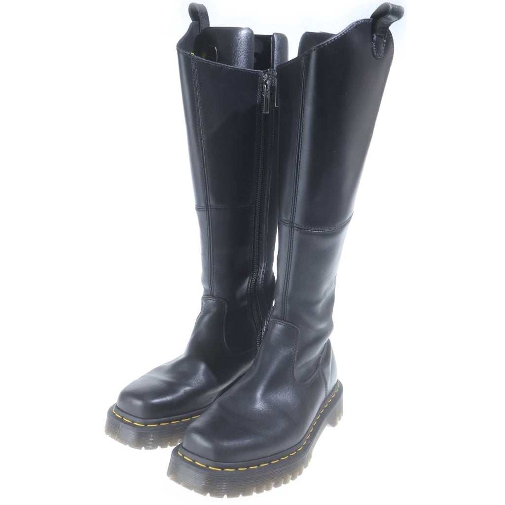 Dr.Martens(ドクターマーチン) AMAAYAH HI アマアヤ ハイ ライディング レザーブーツ レディース ブラック 31947001