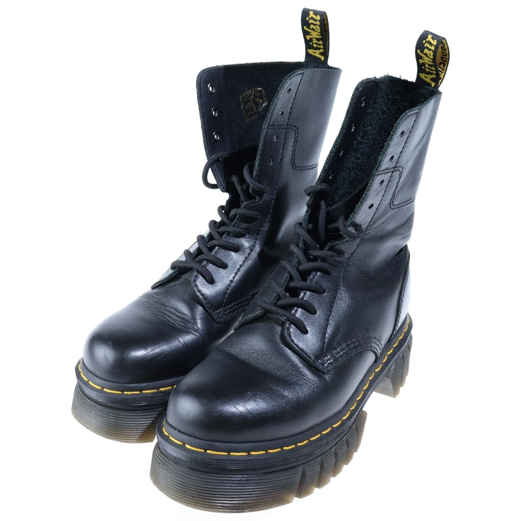 Dr.Martens(ドクターマーチン) QUAD NEOTERIC AUDRICK 10I BOOT クアッドネオテリック オードリック 10ホール レザーブーツ レディース ブラック 27954001