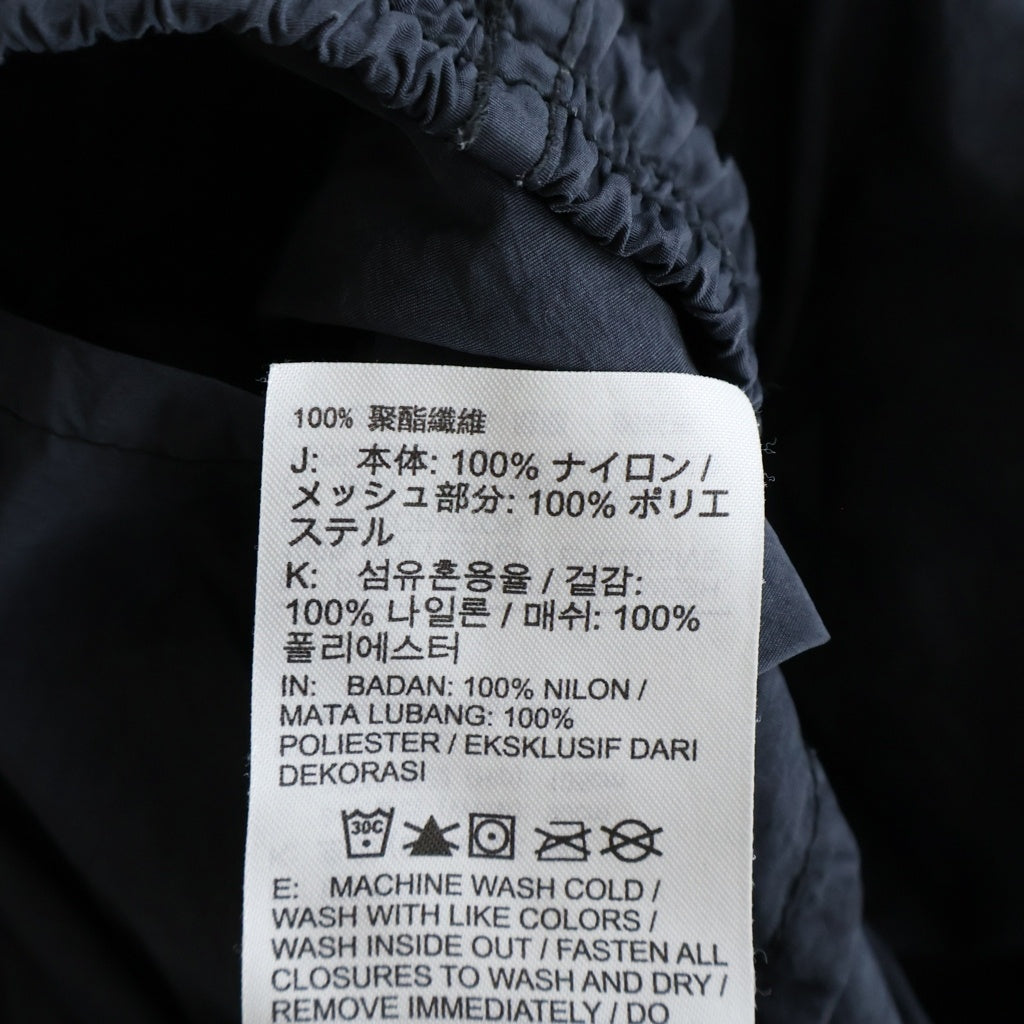 NIKE(ナイキ) ×STUSSY BEACH PANTS ステューシー ビーチ ロゴプリント ナイロンパンツ グレー CT4316-045