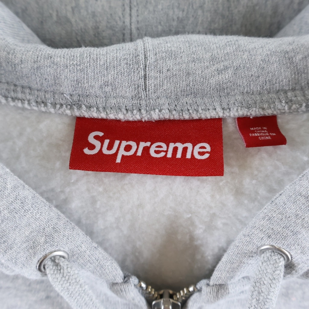 SUPREME(シュプリーム) 25SS ×APHEX TWIN Zip Up Hooded Sweatshirt エイフェックスツイン 両面プリント ジップアップフーデッドスウェットシャツ パーカー グレー