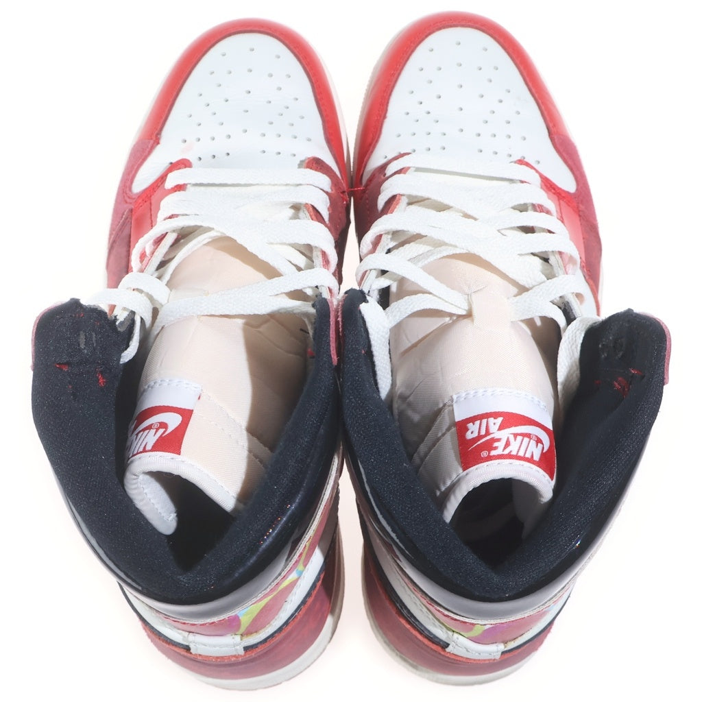 NIKE(ナイキ) AIR JORDAN 1 RETRO HIGH OG NEXT CHAPTER エアジョーダン1 レトロ ネクストチャプター ハイカットスニーカー レッド/ホワイト US9.5/27.5cm DV1748-601