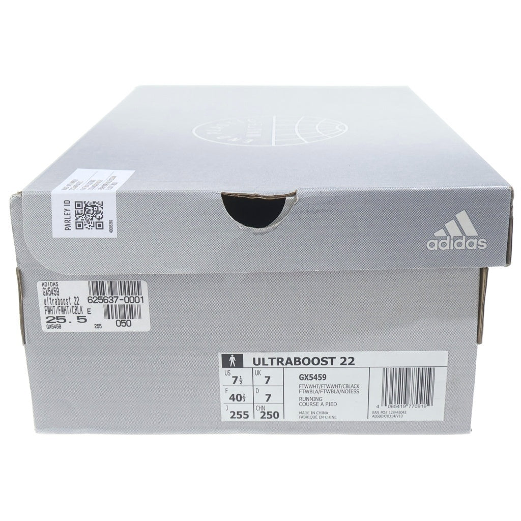 adidas(アディダス) ULTRABOOST 22 ウルトラブースト ローカットスニーカー ホワイト US7.5/25.5cm GX5459