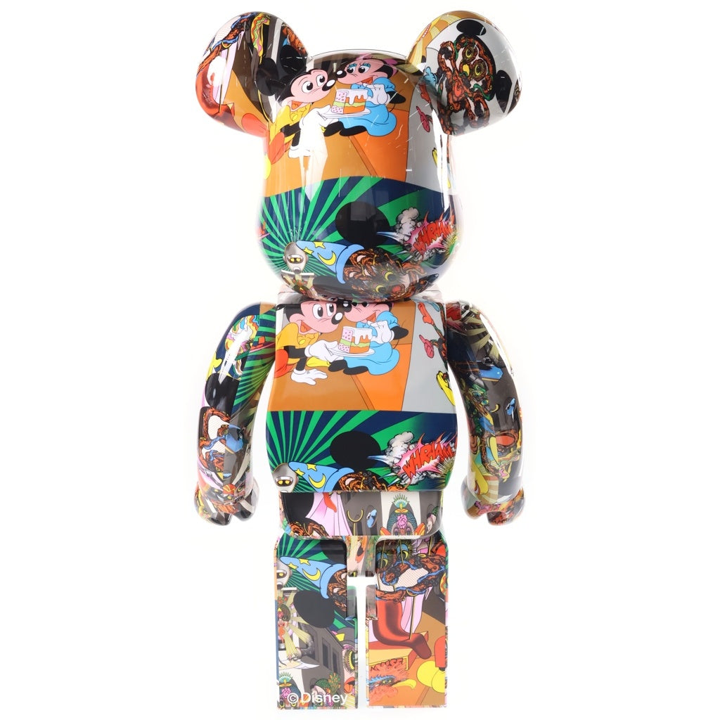 MEDICOM TOY(メディコムトイ) BE@RBRICK 田名網敬一 MICKEY MOUSE 1000% ミッキーマウス フィギュア 人形 マルチカラー