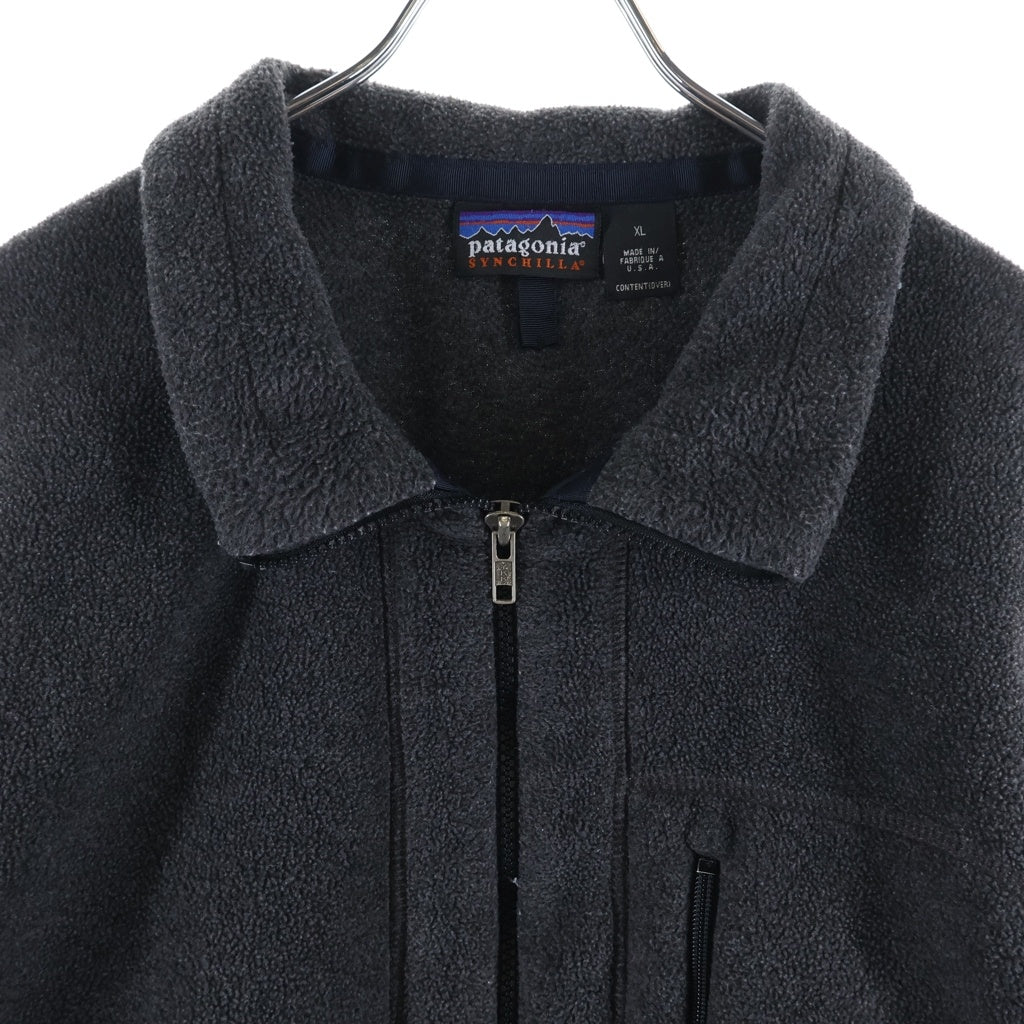 PATAGONIA(パタゴニア) 90S VINTAGE SYNCHILLA FLEECE JACKET ヴィンテージ シンチラ フリースジャケット ブルゾン グレー