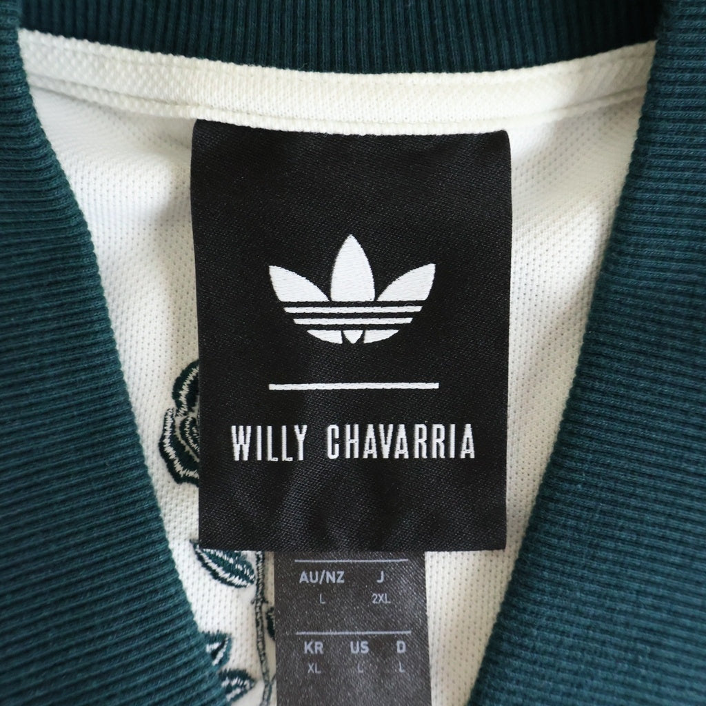 adidas(アディダス) ×WILLY CHAVARRIA SOCCER TEE ウィリーチャバリア フロントロゴ バックメキシコ刺繍 サッカーTシャツ 半袖 カットソー ホワイト KY7708