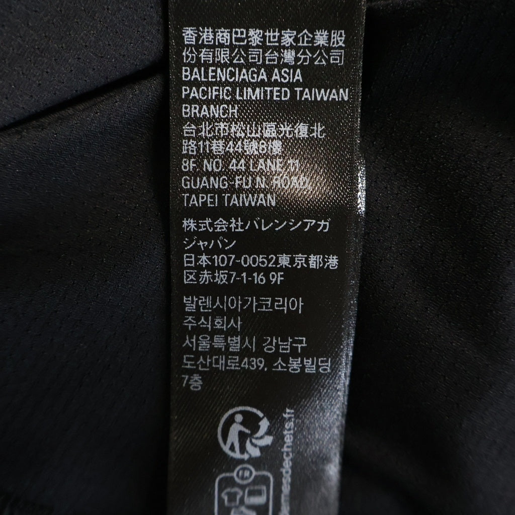 BALENCIAGA(バレンシアガ) テクニカルメッシュ クルーネックTシャツ 半袖 カットソー ブラック 793288 4E3B3