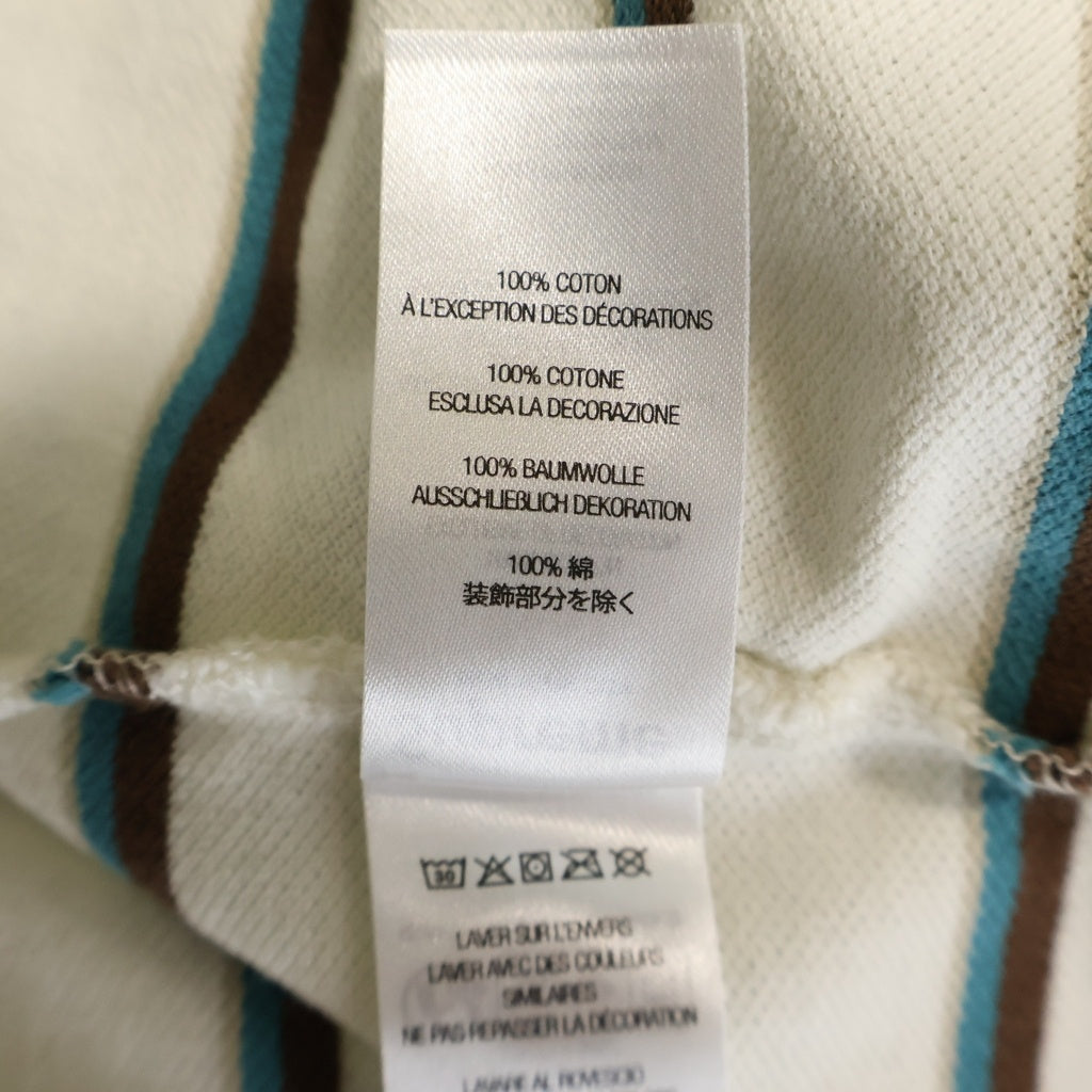 SUPREME(シュプリーム) 26SS Washed Stripe Polo ウォッシュド ストライプ 半袖ポロシャツ ホワイト