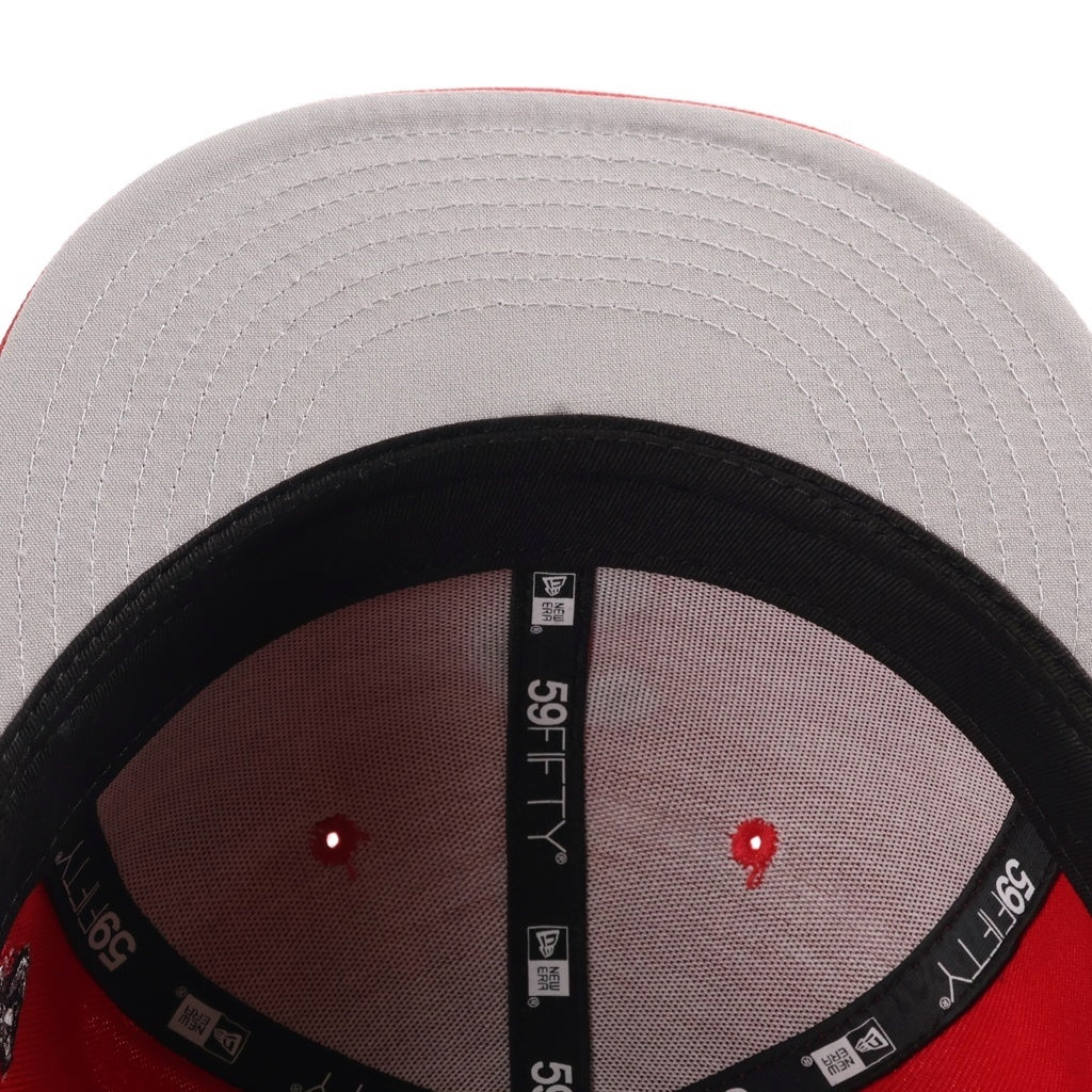SUPREME(シュプリーム) 24AW ×NEW ERA Screw Ball S Logo Cap ニューエラ Sロゴ スクリューボール キャップ 帽子 レッド