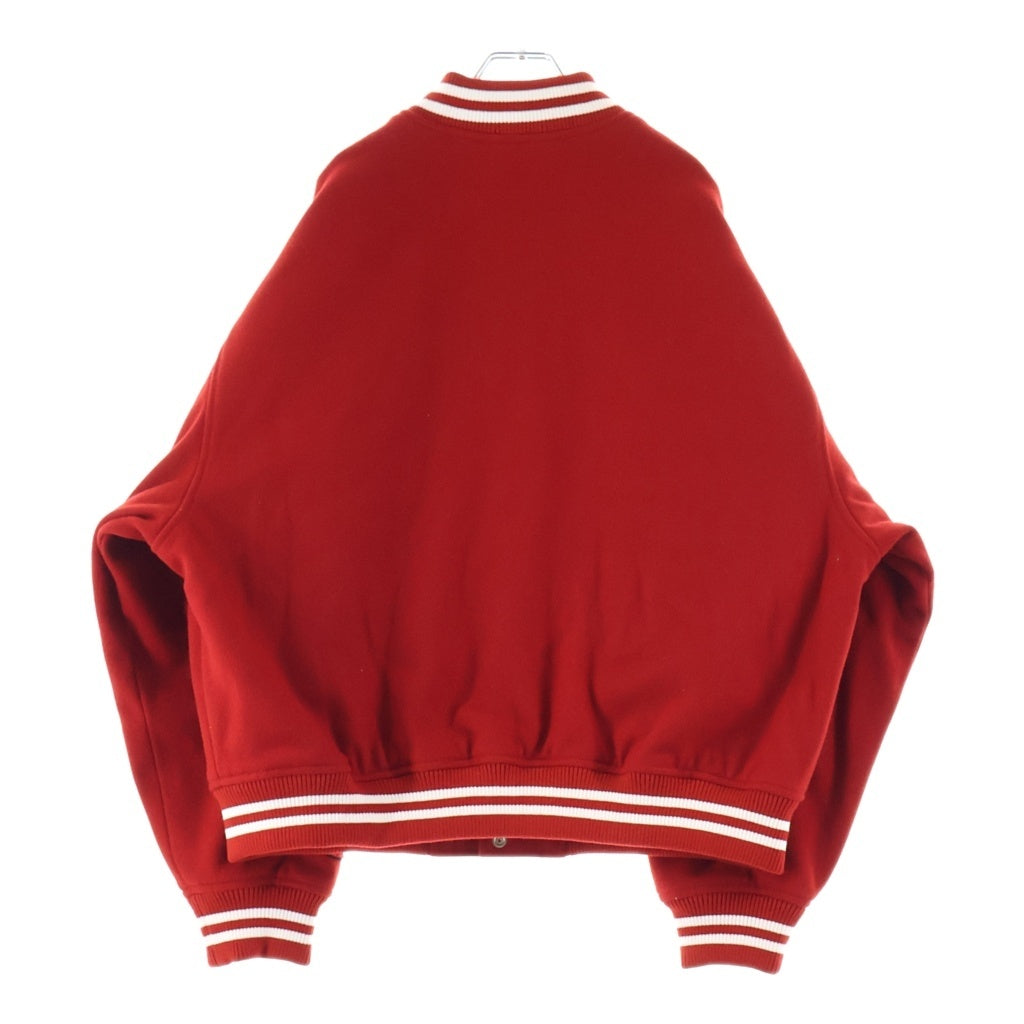 SUPREME(シュプリーム) 24AW Veritas Varsity Jacket ウール ヴェリタス バーシティージャケット レッド