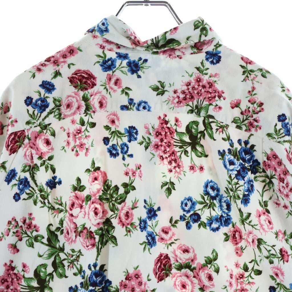 SUPREME(シュプリーム) 26SS Floral Flannnel Shirt フローラル総柄 フランネル長袖シャツ ホワイト