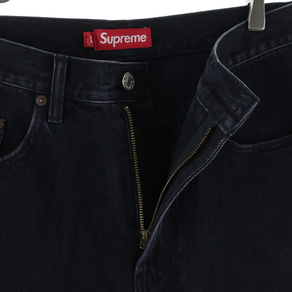 SUPREME(シュプリーム) 26SS Baggy Denim Short バギーデニム ショーツ ハーフパンツ ブラック