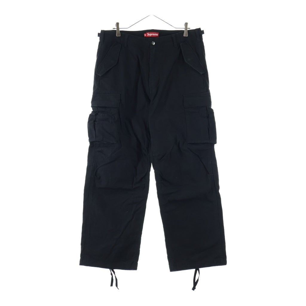 SUPREME(シュプリーム) 25SS Cargo Pant コットン カーゴパンツ ブラック