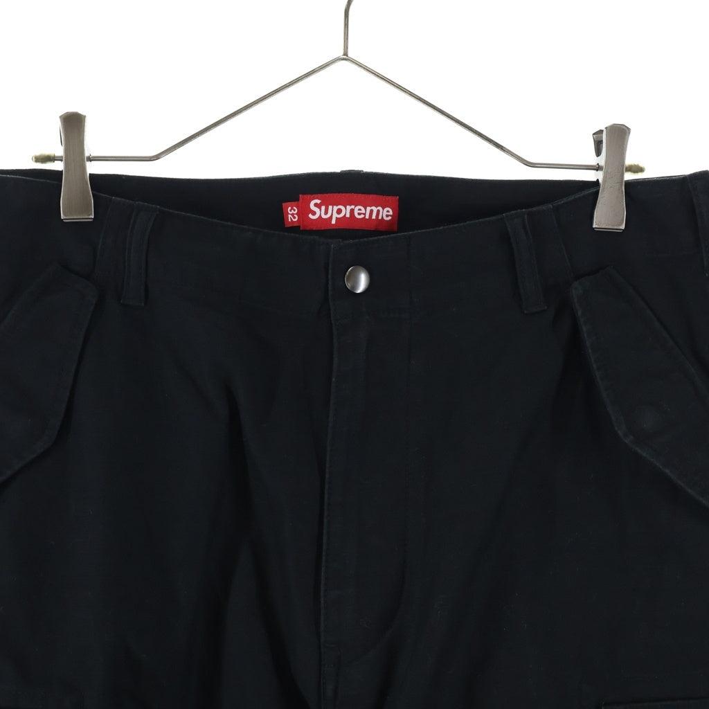 SUPREME(シュプリーム) 25SS Cargo Pant コットン カーゴパンツ ブラック