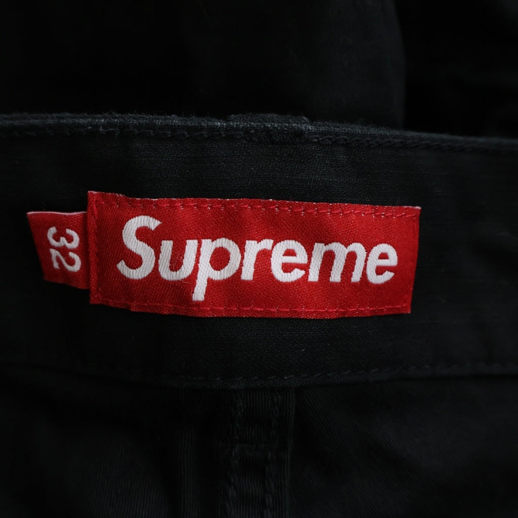 SUPREME(シュプリーム) 25SS Cargo Pant コットン カーゴパンツ ブラック