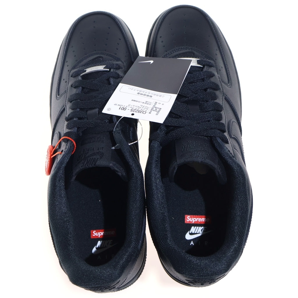 NIKE(ナイキ) ×SUPREME AIR FORCE 1 LOW シュプリーム エアフォース ローカットスニーカー ブラック US11/29cm CU9225-001