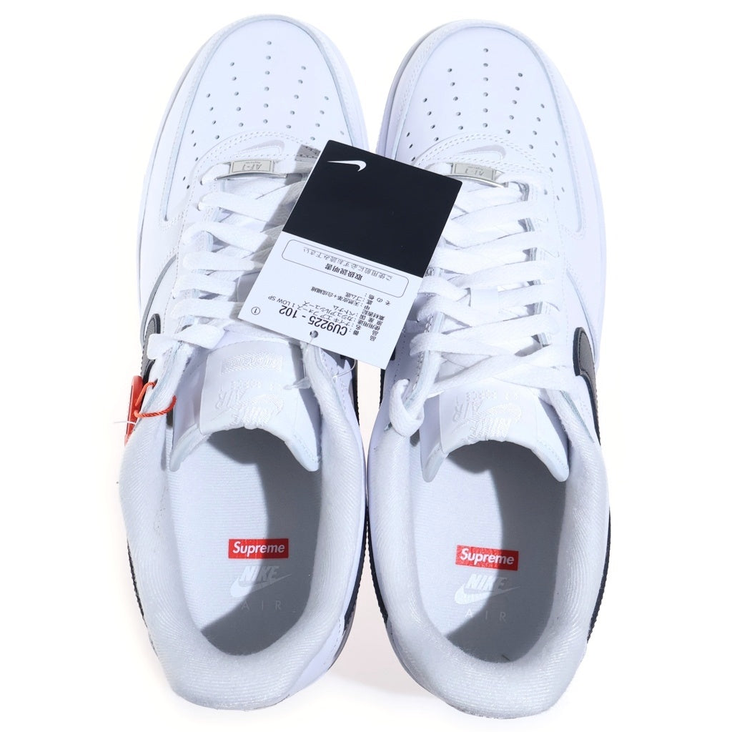 NIKE(ナイキ) ×SUPREME AIR FORCE 1 LOW シュプリーム エアフォース ローカットスニーカー ホワイト/ブラック US11/29cm CU9225-102