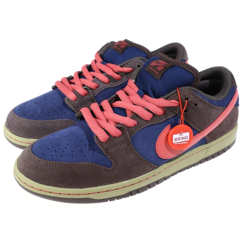 NIKE SB(ナイキエスビー) DUNK LOW PRO BAROQUE BROWN ダンク プロ バロックブラウン ローカットスニーカー ブラウン/ネイビー US11/29cm HQ1625-200