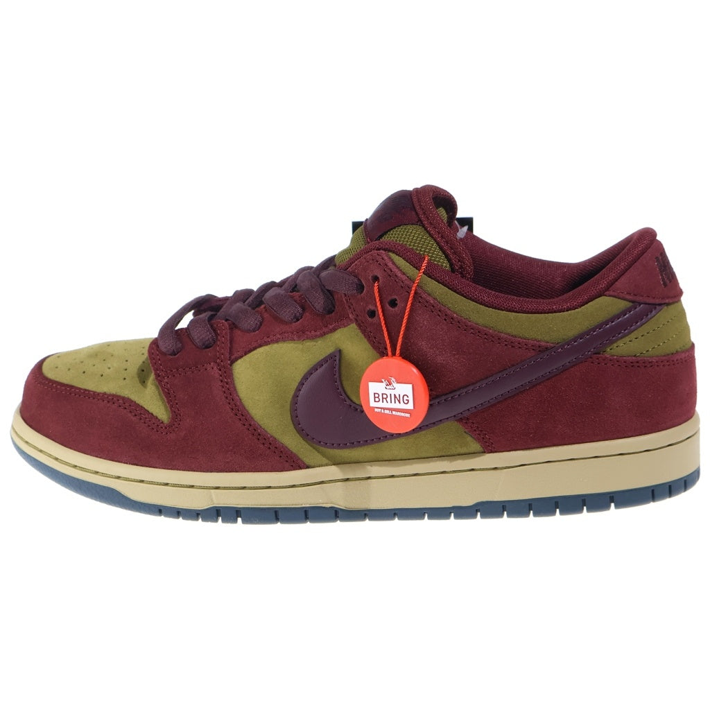 NIKE SB(ナイキエスビー) ダンク プロ ダークチームレッドアンドオリーブフラック ローカットスニーカー US11/29cm HQ1625-600