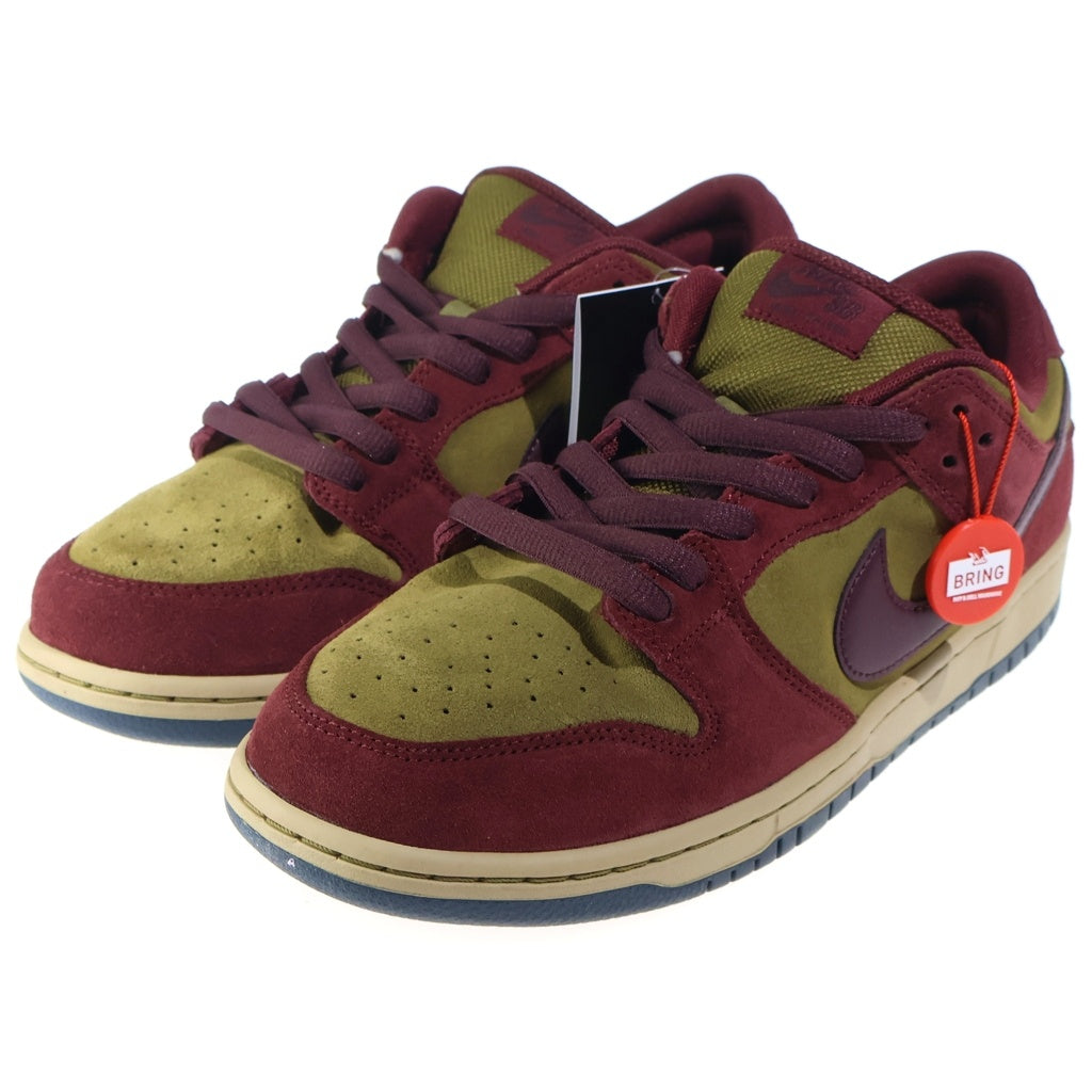 NIKE SB(ナイキエスビー) ダンク プロ ダークチームレッドアンドオリーブフラック ローカットスニーカー US11/29cm HQ1625-600