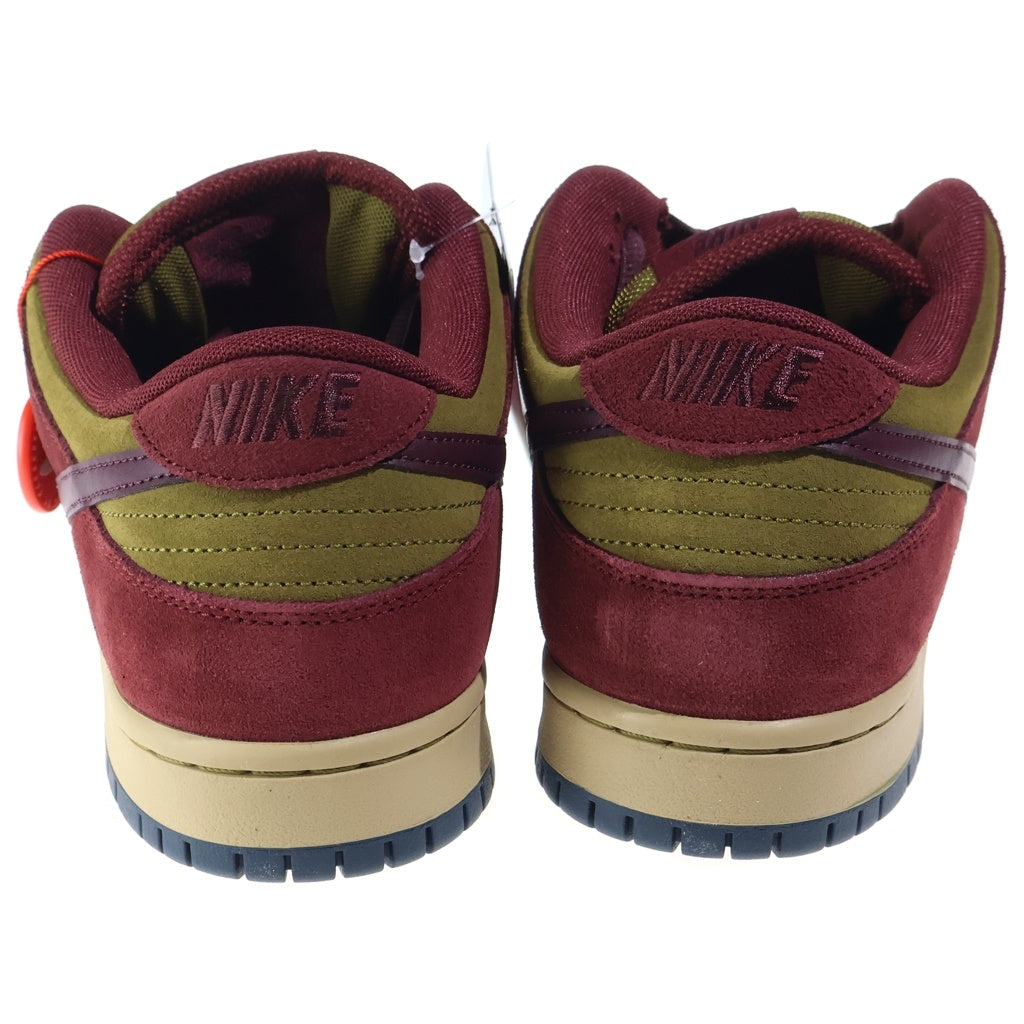 NIKE SB(ナイキエスビー) ダンク プロ ダークチームレッドアンドオリーブフラック ローカットスニーカー US11/29cm HQ1625-600