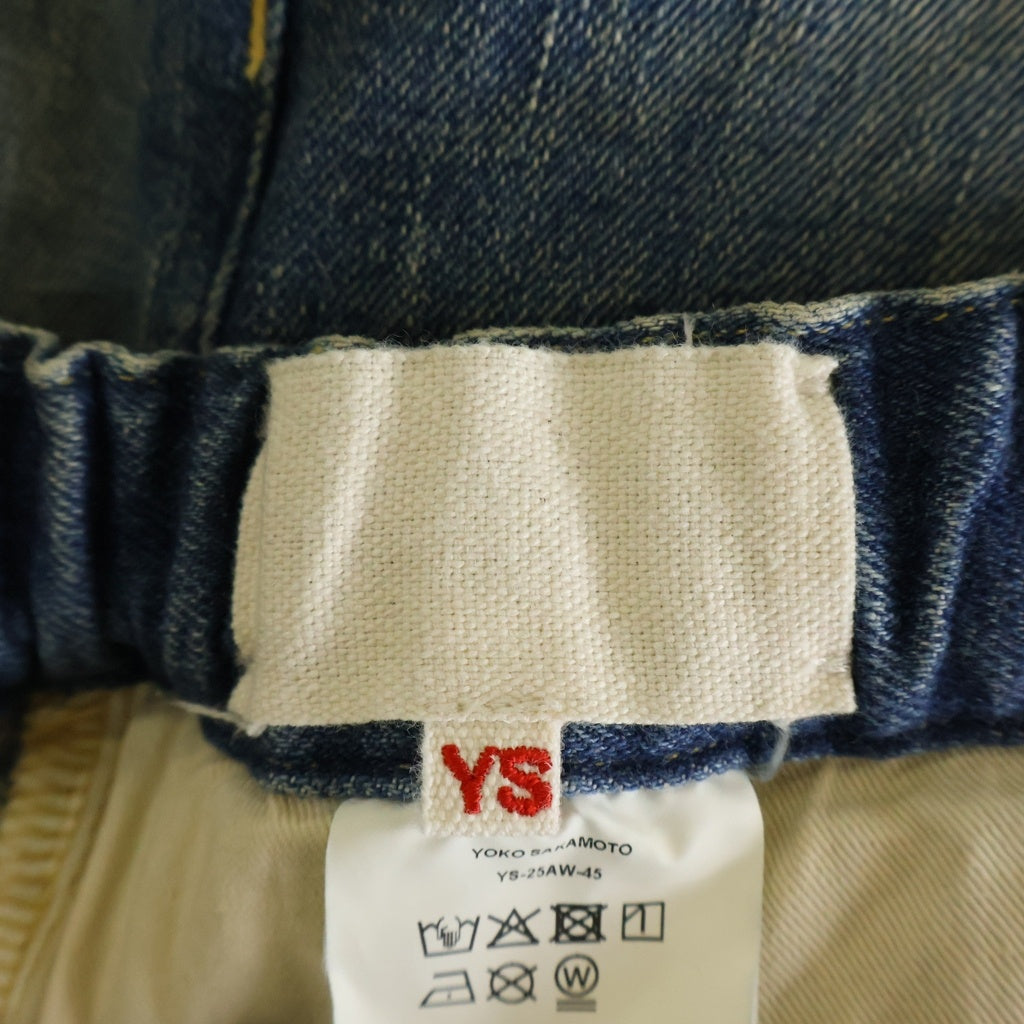 YOKO SAKAMOTO(ヨーコサカモト) 5POCKET EASY PANTS 5ポケット イージー ジーンズ デニムパンツ インディゴ YS-25AW-45