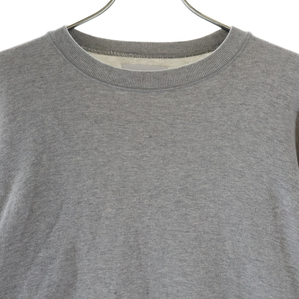 Graphpaper(グラフペーパー) 24AW AZUMA TERRY CREW NECK SWEAT アズマテリークルーネック プルオーバースウェット グレー GU243-70195B