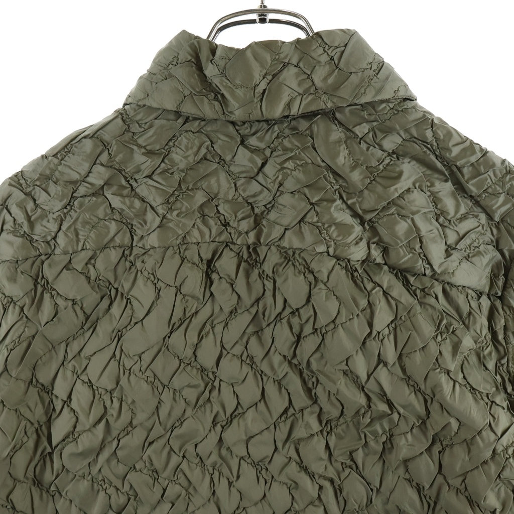 TOGA PULLA(トーガ プルラ) 24SS キルト ショートスリーブ 半袖シャツ グリーン レディース TP242-FJ230