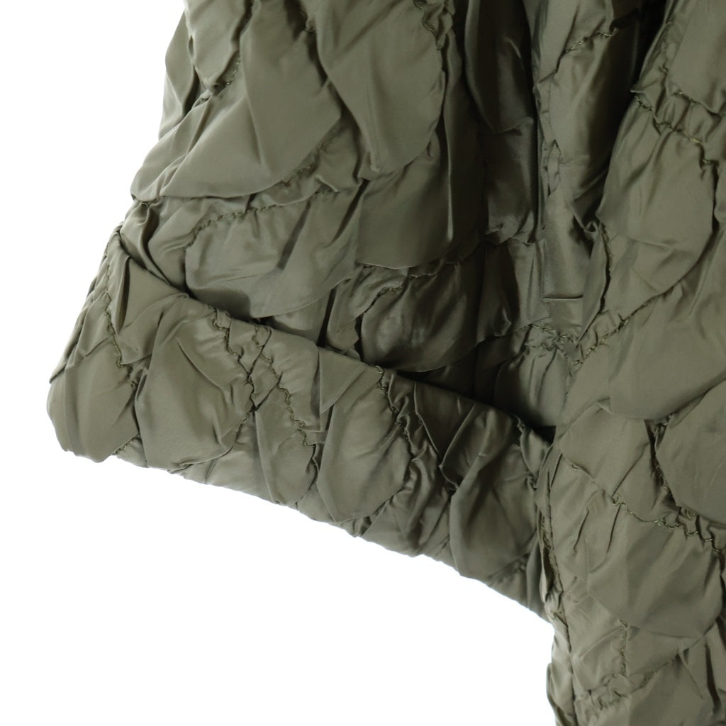 TOGA PULLA(トーガ プルラ) 24SS キルト ショートスリーブ 半袖シャツ グリーン レディース TP242-FJ230