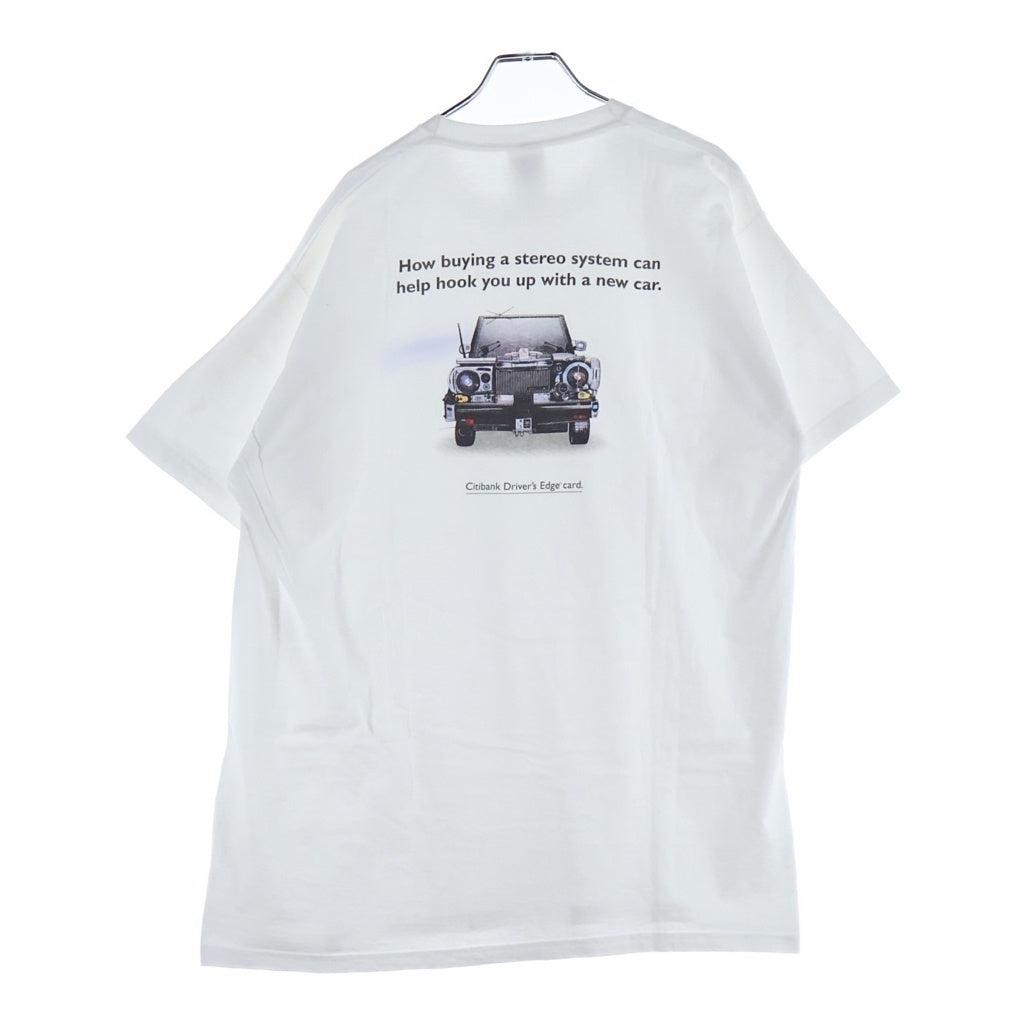 VINTAGE(ヴィンテージ) 00S FRUIT OF THE ROOM CITIBANK DRIVER'S EDGE TEE フルーツオブザルーム ジシティバンク ドライバーズ エッヂ プリント 半袖Tシャツ