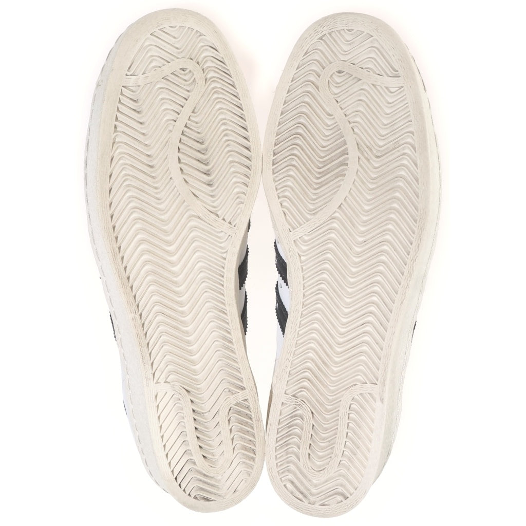 adidas(アディダス) ×HUMAN MADE SUPERSTAR 80S ヒューマンメイド スーパースター ローカットスニーカー ホワイト/ブラック US8.5/26.5cm FY0728