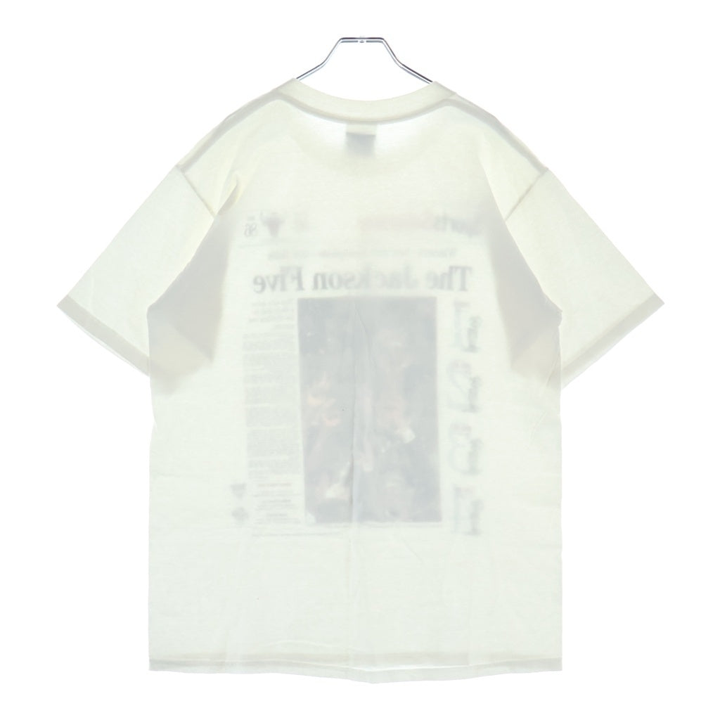 VINTAGE(ヴィンテージ) 90S CHICAGO BULLS シカゴブルズ クルーネック 半袖Tシャツ カットソー ホワイト
