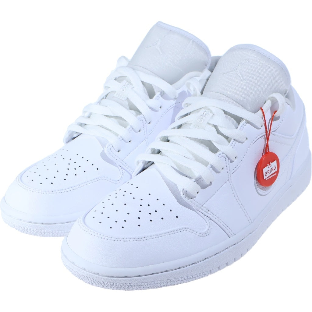 NIKE(ナイキ) WMNS AIR JORDAN 1 LOW WHITE エアジョーダン ローカットスニーカー ホワイト US12/29cm AO9944-111