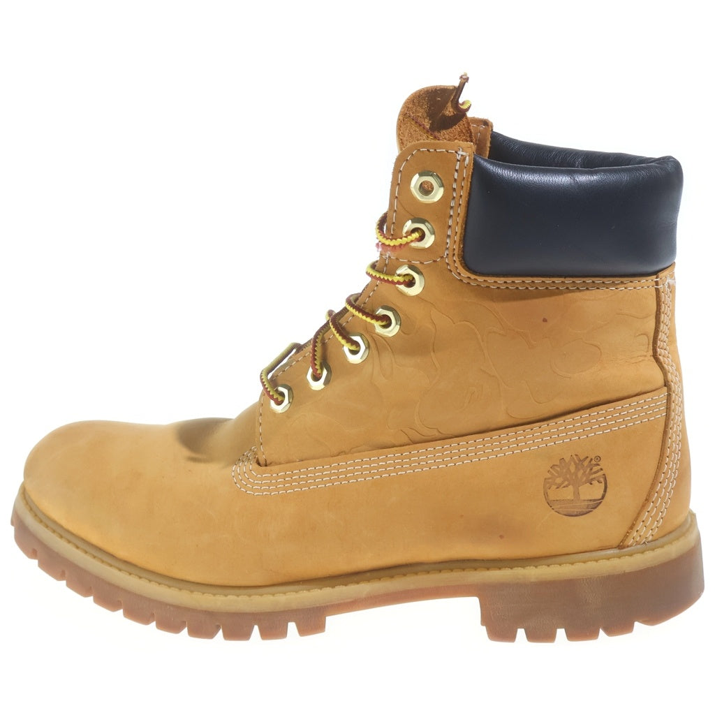 Timberland(ティンバーランド) ×UNDEFEATED ×A BATHING APE アンディフィーテッド ア ベイシング エイプ ハイカットブーツ ブラウン US8.5/26.5cm TB0A1R7Y